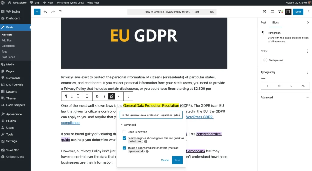 How to Highlight Sponsored & Nofollow Links in WordPress