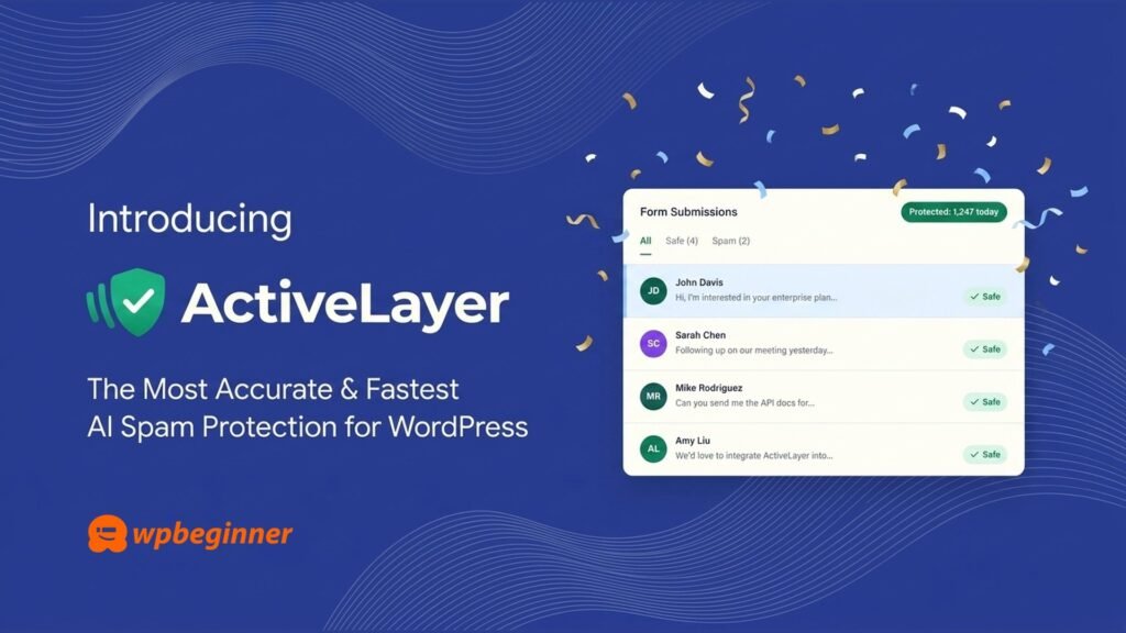 AI-Powered Spam Protection for WordPress